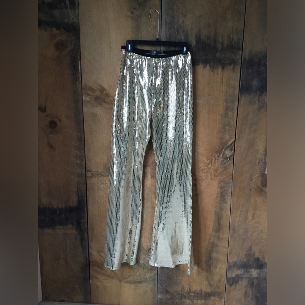 Gold Disco Pants